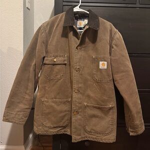 Vintage Carhartt Blanket Lined Chore Coat